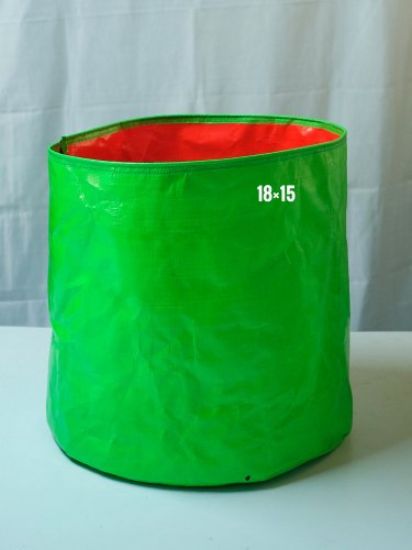 Picture of 18 X 15 Inch(Dia X Height) HDPE Grow Bag(Round) - 220 GSM