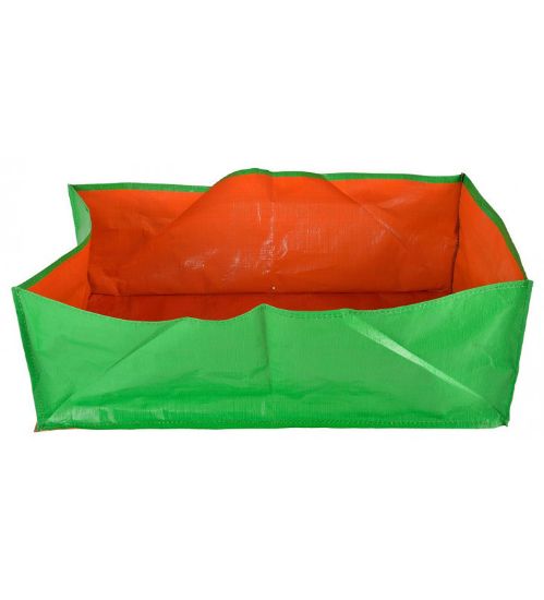 Picture of 24 X 12 X 09 Inch ( 2 X 1 X 0.75 Feet ) HDPE Rectangular Grow Bag - 220 GSM