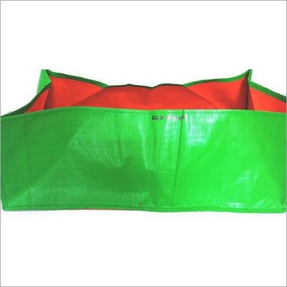 Picture of 24 X 24 X 12 Inch ( 2 X 2 X 1 Feet ) HDPE Rectangular Grow Bag-220 GSM